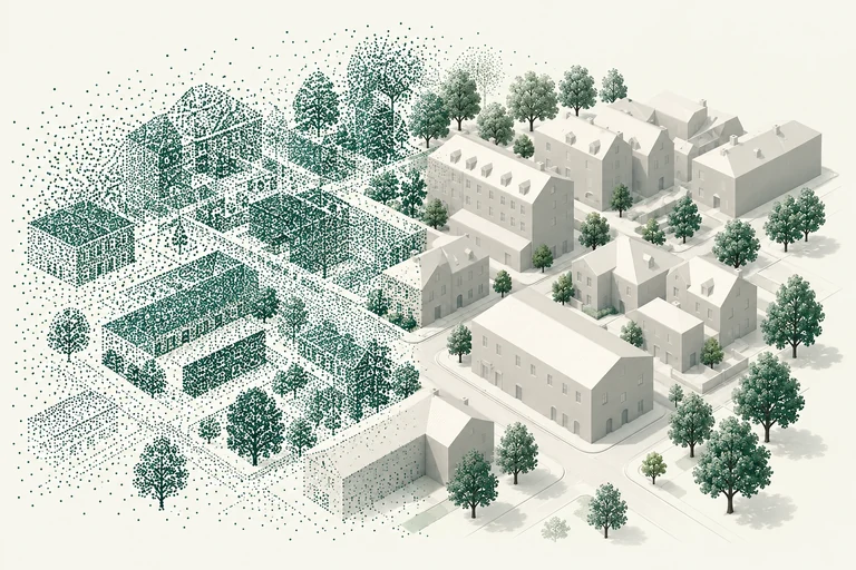 Method illustration: Buildings & roofs